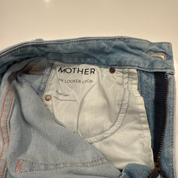 MOTHER Jean High Waisted The Looker Crop - Picture 2 of 5